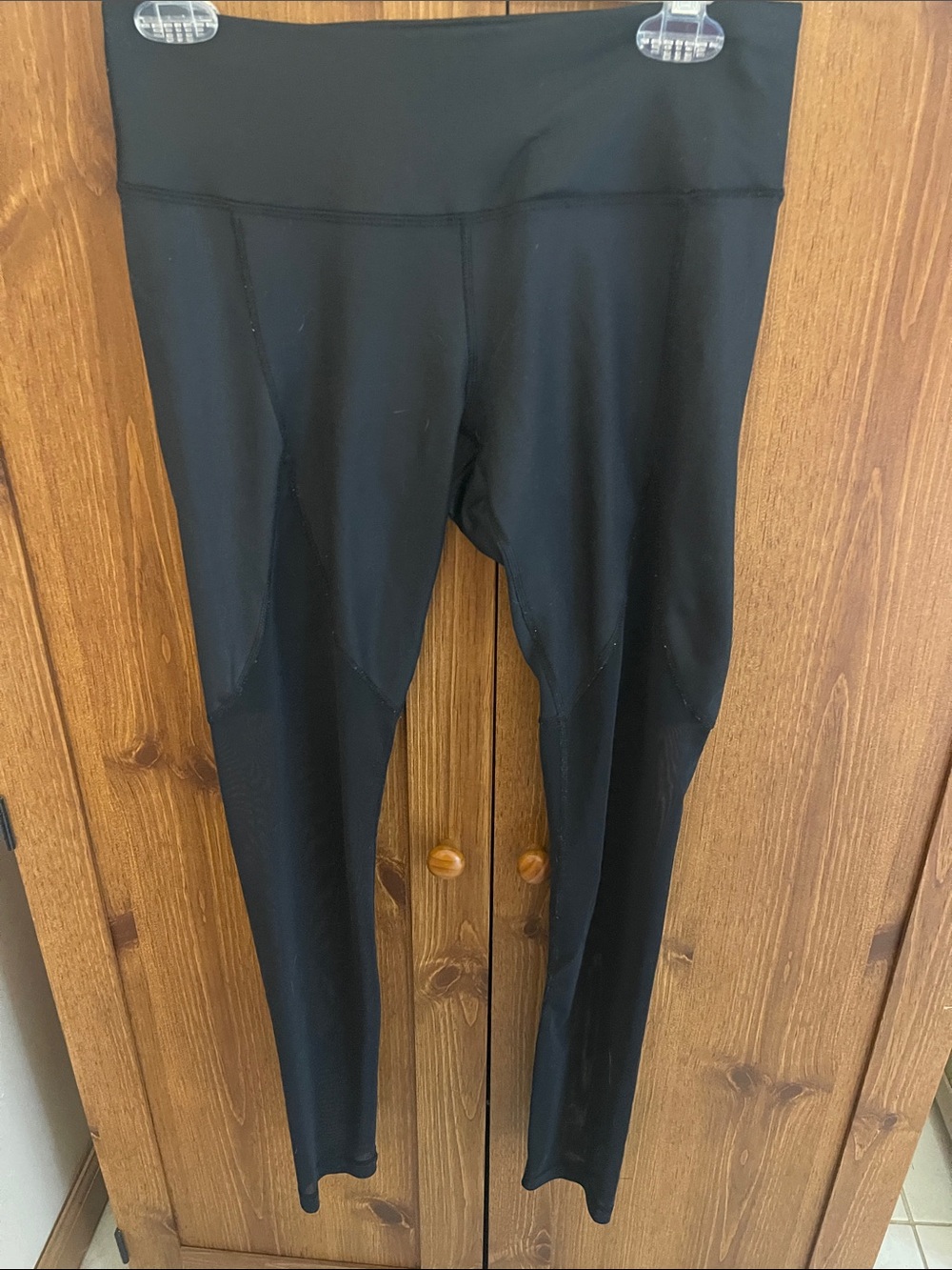 Women's Black High-Waist Performance Leggings
